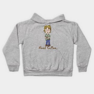 Need Coffee Kids Hoodie